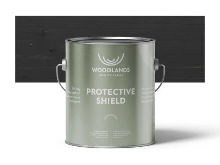 Woodlands Blokhut Beits Space Grey 2.5L - Afbeelding 1